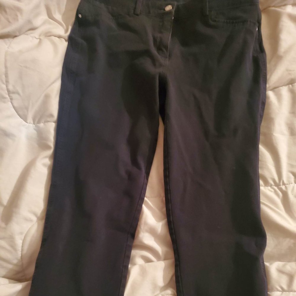 Black Chico's jeans